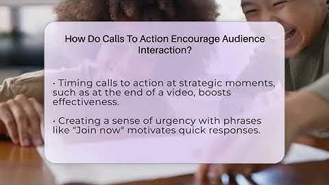 How Do Calls To Action Encourage Audience Interaction? - Everyday-Networking