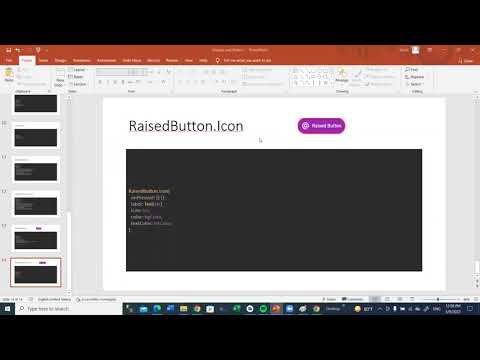 RaisedButton.icon  شرح