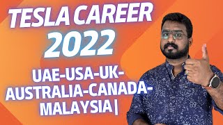 Tesla Careers 2022, Job Vacancy 2022, Gulf Jobs 2022