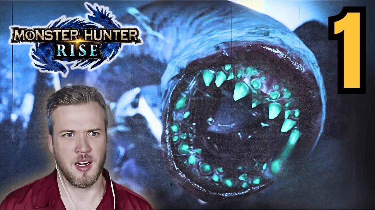 Monster Hunter Rise First Time Playthrough | Khezu, Aknosom, Tetranadon & More (Part 1)