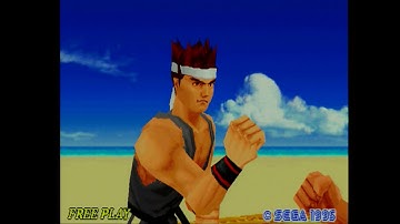 Game Nexus Arcade and Attract Mode Intros Virtua Fighter Remix (1995 Sega Titan Video) Real Hardware