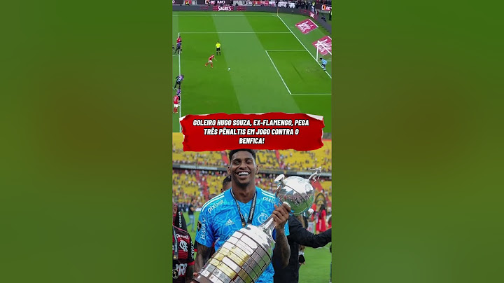 Simplesmente Hugo Souza pegando três pênaltis contra o Benfica! 👏🔥❤️🖤