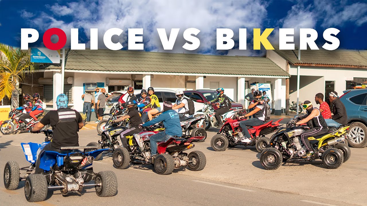 NUNCA ANTES VISTO | La policia intenta arrestar un grupo de Raptor 700 | Emmanuel Ortiz