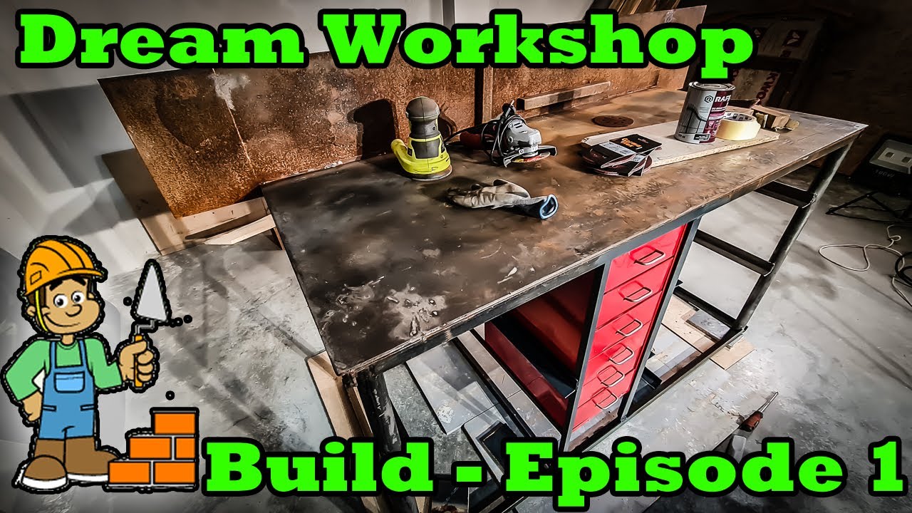 Building my dream workshop and doing MOST of the work myself - Episode ...