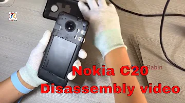 Nokia C20 Disassembly video