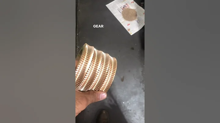 Worm gear ⚙️ || gear world technology || #wormgear #finishing #gears #gearbox #gearworld #machine