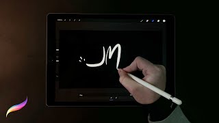 Animated Handwriting, Signature or Hand-drawn Logo Effect | Procreate Tutorial