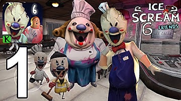Ice Cream 6 Friends Adventures Mobile - Gameplay Walkthrough Part 1 - Full Game (iOS,Android)