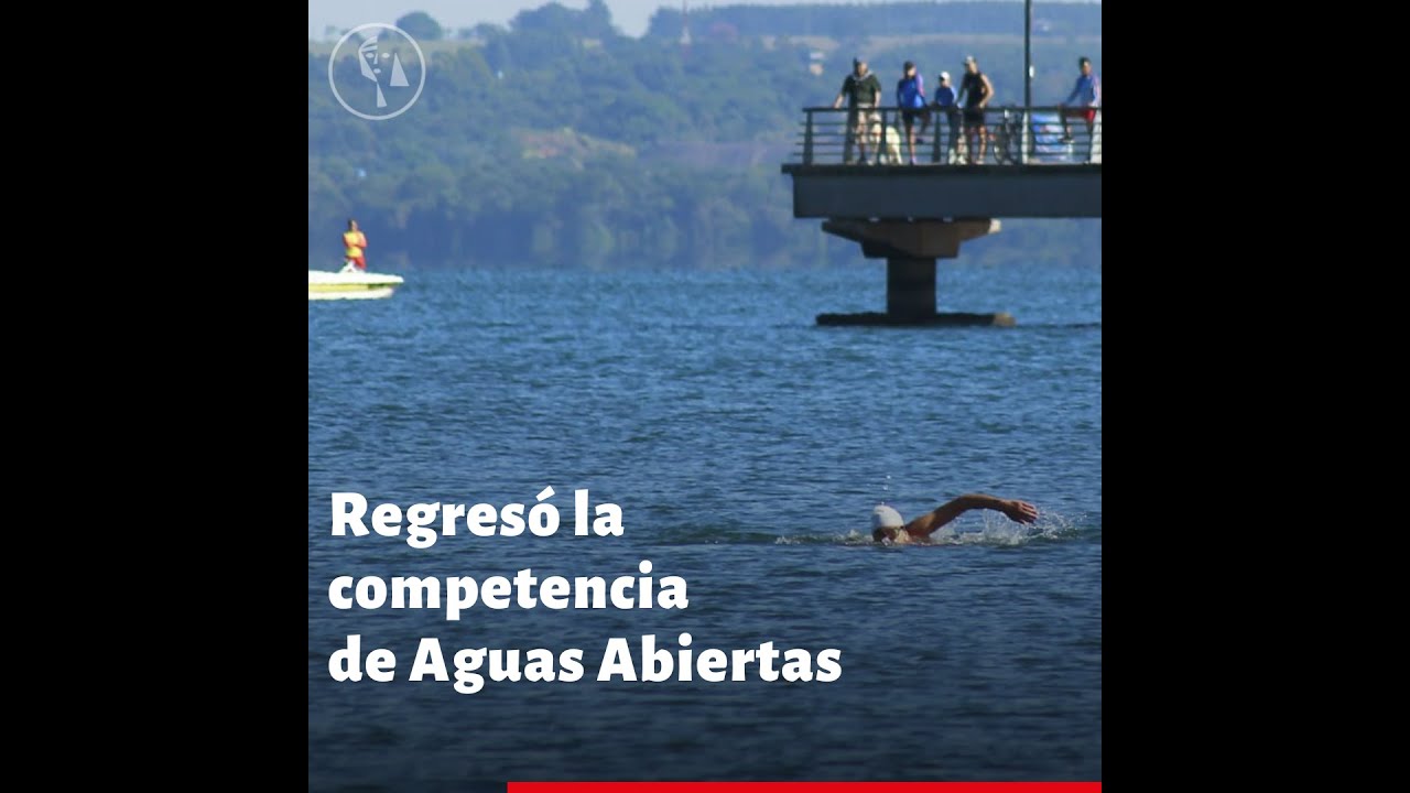 Gran regreso para la Competencia de Aguas Abiertas a Posadas - YouTube