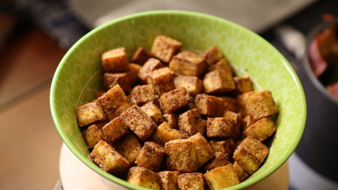 Simple Easy Fried Tofu YouTube