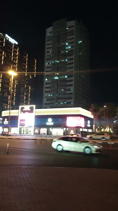 dubai beautiful city view at night  !! dubai city  !! dubai uae.