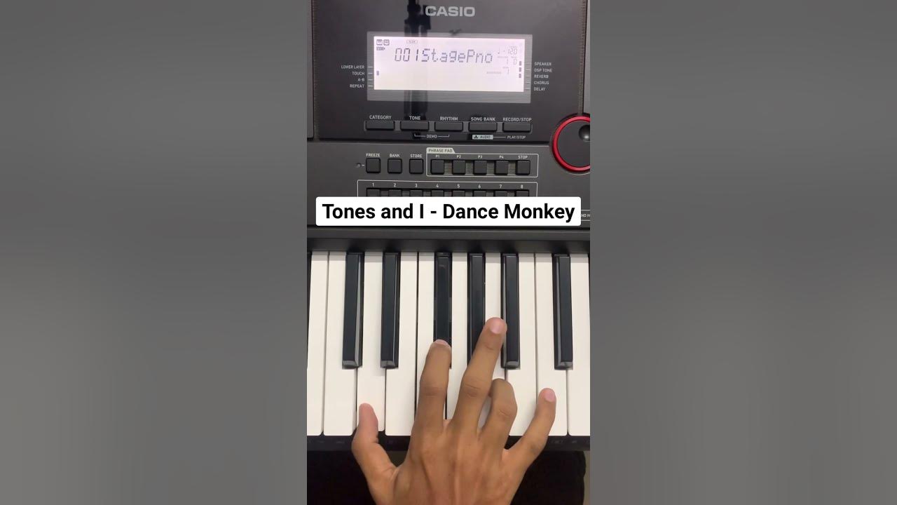 TONES AND I - DANCE MONKEY song on piano | Piano Cover | Instrumental Soham
