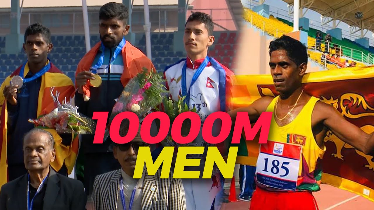 Hard EARNED SILVER at the Men's 10000M - South Asian Games 2019