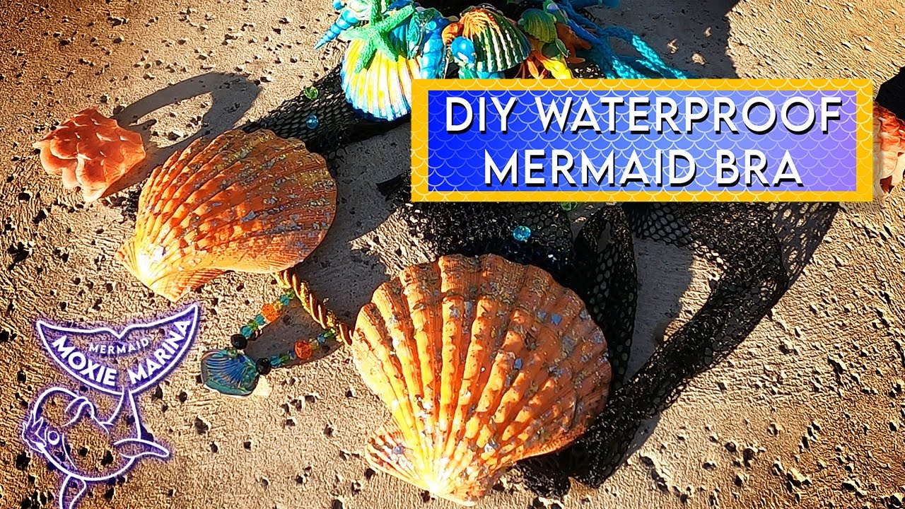 DIY Waterproof Mermaid Bra - The Bra Free Method 