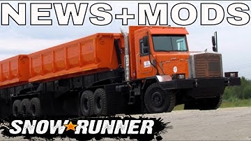SNOWRUNNER NEWS & NEW MODS IN SNOWRUNNER MODS IO