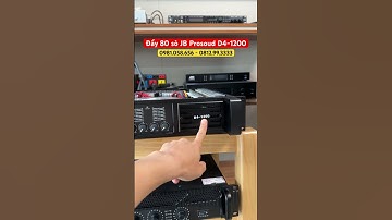 Đẩy 4 kênh 80 sò JB Prosound D4-1200 | Bao ship - Tặng dây