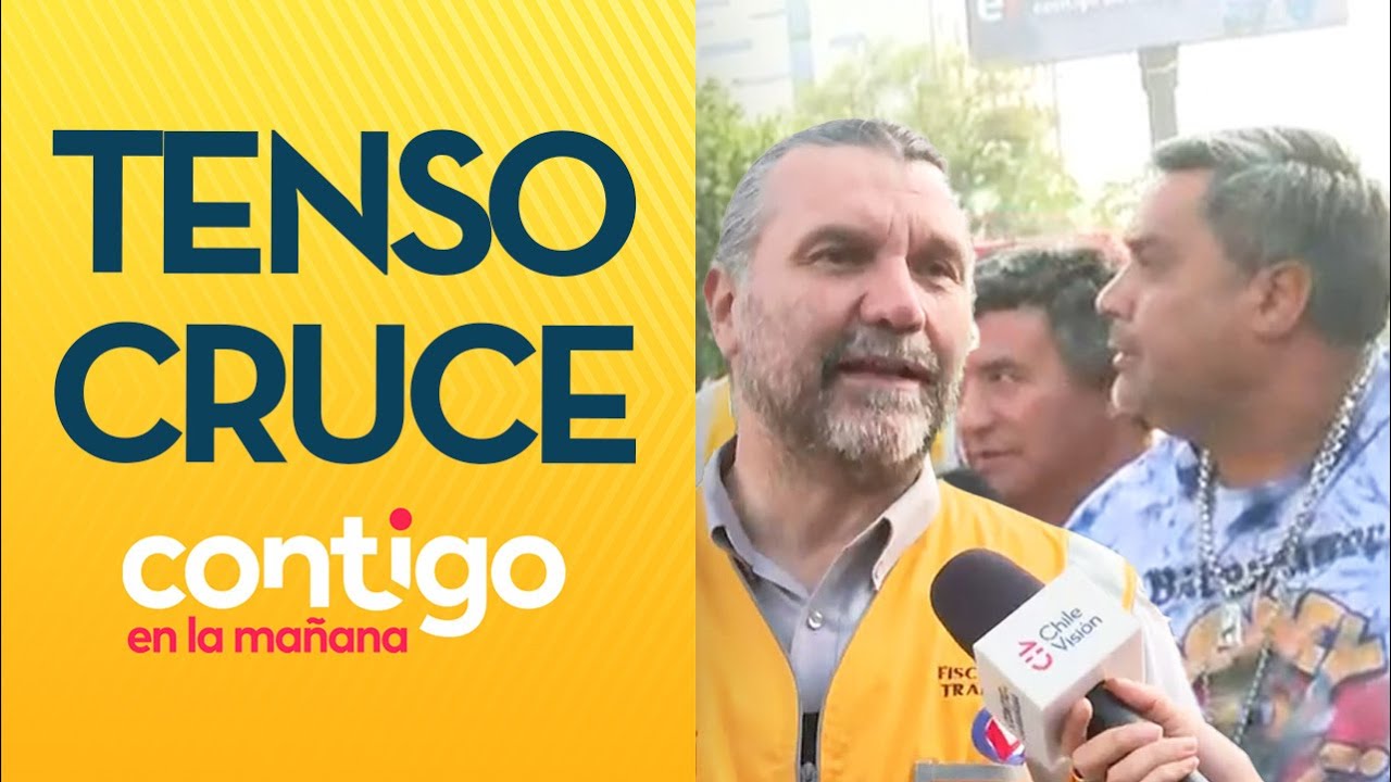 "¡ME QUITÓ MI TRABAJO!": El tenso cruce entre taxistas y fiscalizador - Contigo en la Mañana