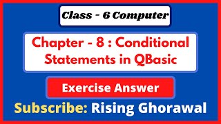 Class 6 Computer Chapter 8 Exercise solution | Class 6 Computer Chapter 8 question answer | Cyberhub