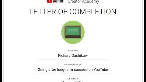 Going after long-term success on Youtube - Youtube Creator Academy Course Exam Answers 2019