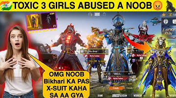 Random 3 Rich Players Call Me Noob / BGMI Best Noob Prank Ever / Classic Gameplay / #5