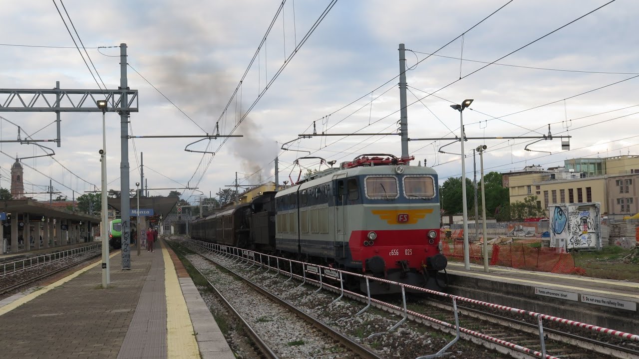Transiti alla stazione di Monza