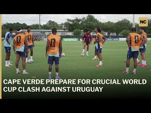 Video World Cup 2026: Cape Verde Train Ahead of Uruguay Group Stage Clash | AC13