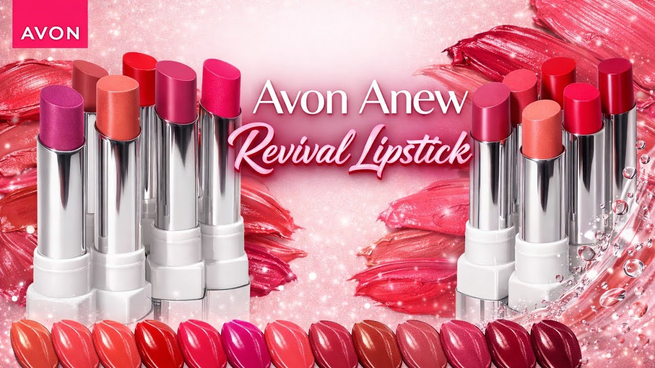 درجات روج افون انيو ريفايفل 💄 Avon Anew Revival Lipstick 💄