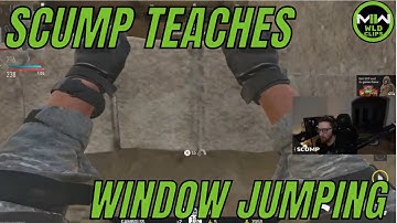 Scump teaches Shotzzy how to Window Jump in MW2