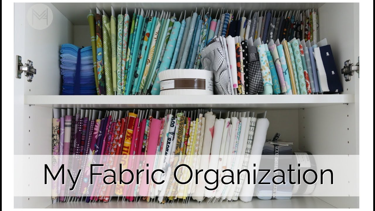 Fabric Organization for My Craft Room - Blog - homeandawaywithlisa