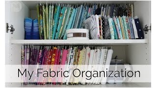 How to Organize Your Fabric