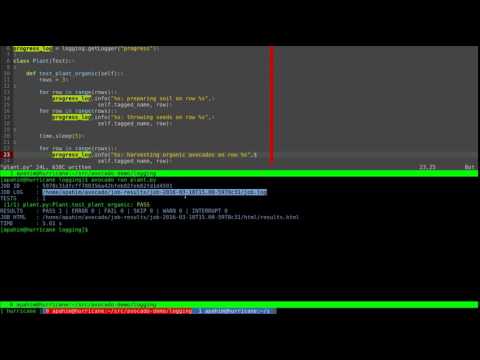Avocado Features: advanced logging capabilities (available in v0.34)