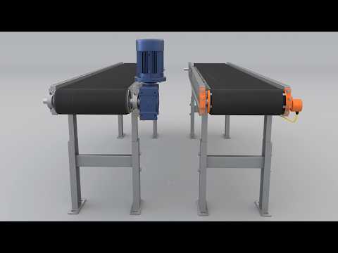 Conveyor Drive Design Comparison: VDG Drum Motor vs. Traditional External Motor/Gearbox Drive