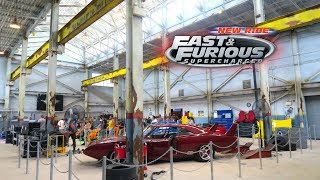 Fast and Furious: Supercharged Soft Opens at Universal Orlando!! (Full Queue & Pre-Show) screenshot 1
