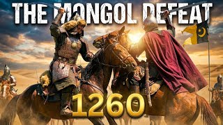 This Battle ended Mongol supremacy forever! | Battle of Ain Jalut 1260 | Mongols vs Egyptian Mamluks