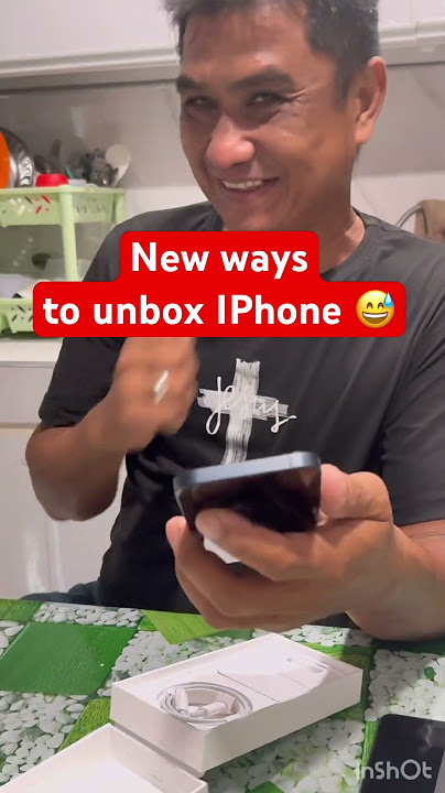 New way to unbox IPhone 😅