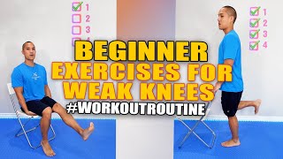 Beginner Exercises for Weak Knees