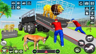 Farm Animal Truck Transport Simulator - Real Cargo Truck Zoo Transporter Driving - Android GamePlay