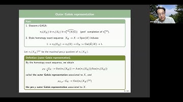 Shun Ishii,  Galois action on pro-p fundamental groups of punctured CM elliptic curve