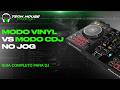 Modo VINYL vs Modo CDJ no Jog do Controlador (#DDJ-400 / #FLX4)