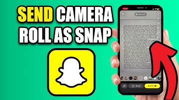 How To Send Camera Roll As Snap on Snapchat - New Method