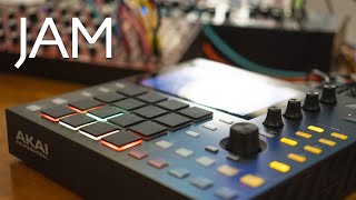 MPC One, modular rig, and vocals live jam - Make Noise, Pittsburg Modular, Neutron
