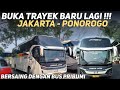 Trayek baru dijalur panasbus baru sinar jaya dikerahkan untuk jalur ponorogo