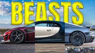 Koenigsegg VS Rimac VS Bugatti: 0-100, 0-400 Challenge
