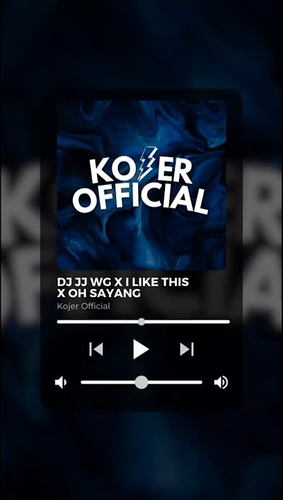 DJ JJ WG X LIKE THIS X OH SAYANG