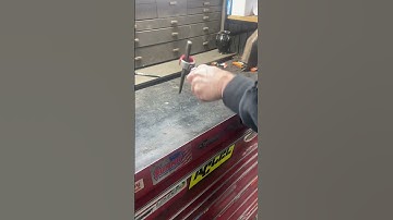 Building cars is all about custom tools #57.  Anti knuckle buster.  #tools #custom