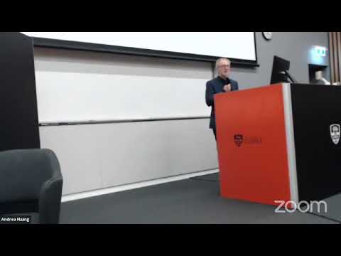 Michael Hintze Lecture at the University of Sydney