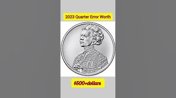 Zeldzame fout uit het kwartaal 2023 ter waarde van meer dan $ 500 #geld #muntenverzamelen #munt