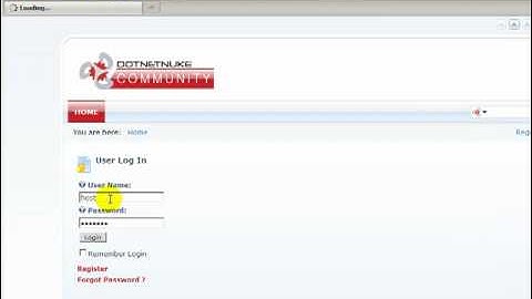 DotNetNuke Tutorial, Understanding the Search Module 1/2 - Video #45