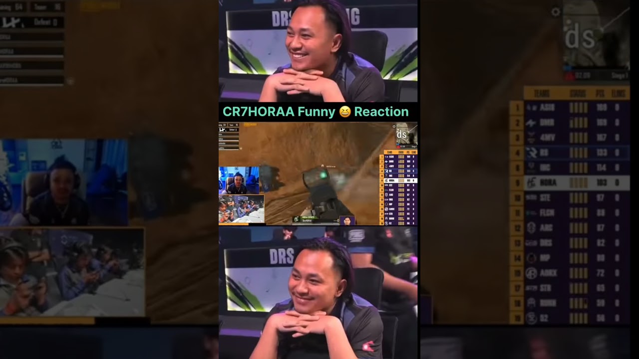 CR7 horaa funny reaction 😆. || sky hagyoooo