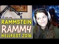 RAMMSTEIN   "Ramm4"  (Hellfest 2016)  -  REACTION
